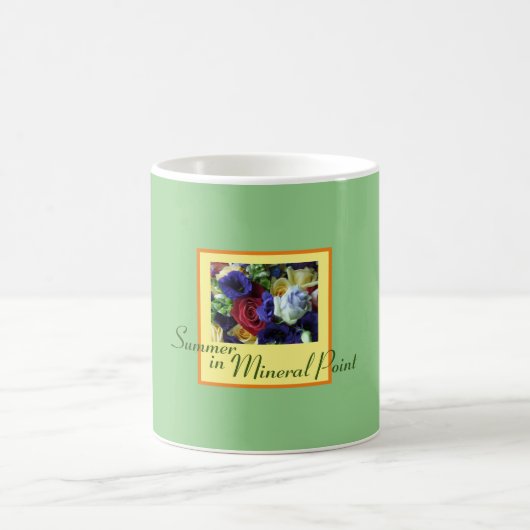 Zomer in Mineral Point Coffee, Tea Mok. Koffiemok (Center)