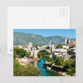 Zomer in Mostar Briefkaart (Voorkant / Achterkant)