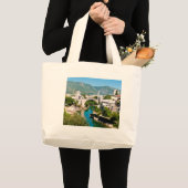 Zomer in Mostar Grote Tote Bag (Voorkant (product))