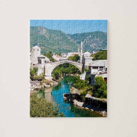 Zomer in Mostar Legpuzzel (Verticaal)
