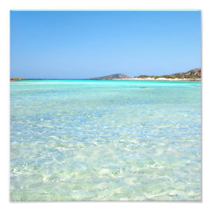 Zomer in Paradise Foto Afdruk