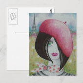 zomer in Parijs Briefkaart (Voorkant / Achterkant)