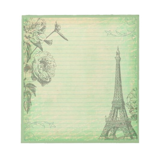 zomer in Parijs Notitieblok (Voorkant)