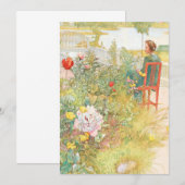 Zomer in Sundborn door Carl Larsson Kaart (Voorkant / Achterkant)