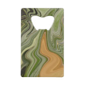 Zomer in tropische ananas creditkaart flessenopener (Achterkant)