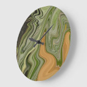 Zomer in tropische ananas grote klok (Hoek)