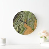 Zomer in tropische ananas grote klok (Huis)