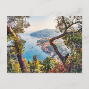 Zomer in Villefranche Sur Mer Briefkaart