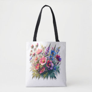 Zomer in volle bloei tote bag