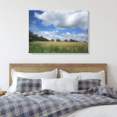 Zomer Iowa Prairie Canvas Print (Insitu (Slaapkamer))