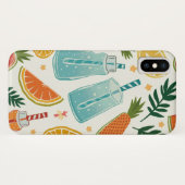 Zomer iPhone Case (Achterkant (horizontaal))