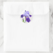 Zomer Iris Envelope Seal Ronde Sticker (Tas)