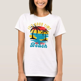 Zomer is het Goede Tijd op Strand T-Shirt