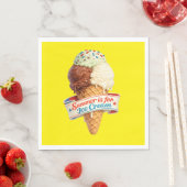 Zomer is voor IJs Servet (Insitu)