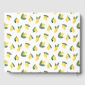 Zomer Italië Fruit Wedding Gastenboek (Achterkant)