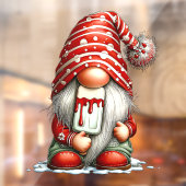 Zomer kabouter raamfolie raamsticker (Vel 2)