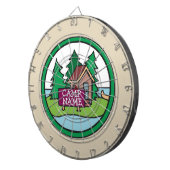 Zomer kajuiteiland met aangepast teken dartbord (Voorkant Rechts)