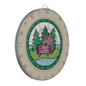 Zomer kajuiteiland met aangepast teken dartbord (Voorkant Links)