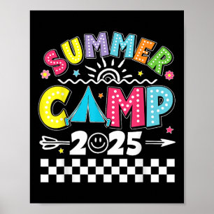 Zomer Kamp 2025 2025 Zomer Vakantie Matching Fam Poster