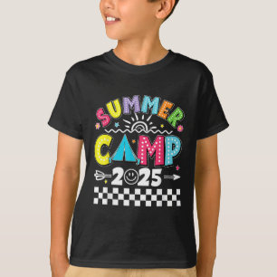 Zomer Kamp 2025 2025 Zomer Vakantie Matching Fam T-shirt