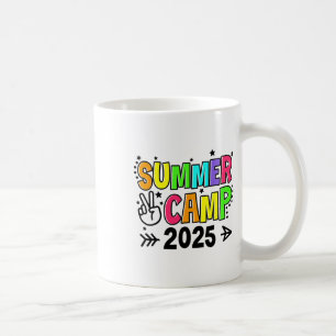 Zomer Kamp 2025 Kamperen Kampvuur Zomer Vakantie Koffiemok