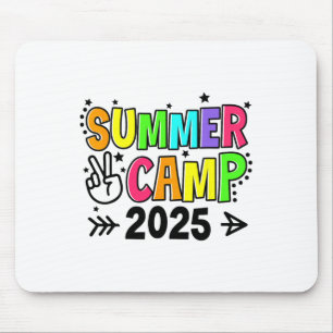 Zomer Kamp 2025 Kamperen Kampvuur Zomer Vakantie  Muismat