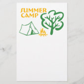 Zomer kamp flyer (Voorkant)