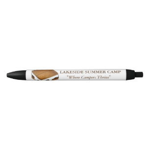 Zomer Kamp Geroosterde S'more Kampvuur Smores Prom Zwarte Inkt Pen