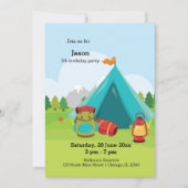 Zomer Kamp Kaart (Voorkant)