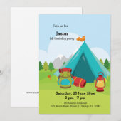 Zomer Kamp Kaart (Voorkant / Achterkant)