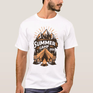 Zomer Kamp Vakantie Matching 2024  T-shirt
