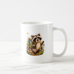 Zomer Kampeer Wasbeer Mok – Cute Woodland Ontdekke