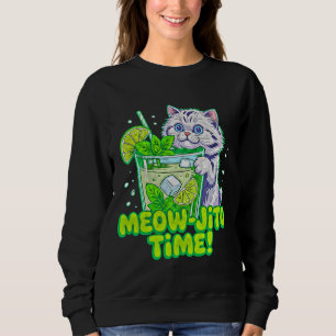 Zomer Kat Meow-jito - Grappige Vrouwelijke Tropisc Trui