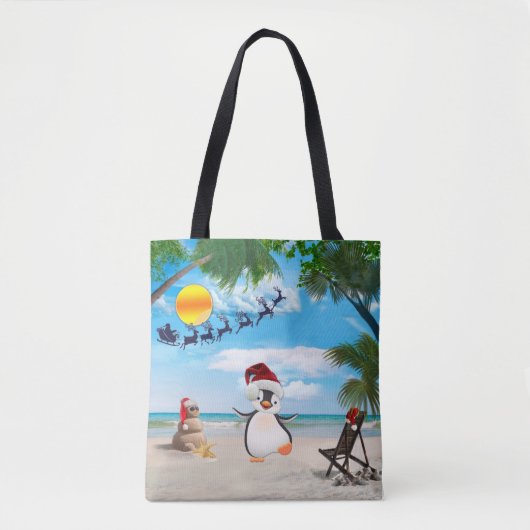 Zomer Kerst Baby shower Gift Tote Bag (Voorkant)