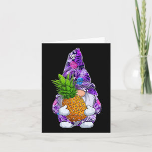 Zomer Kerstmis Hawaiaanse Ananas Gnome Kerstmis In Kaart