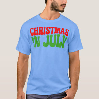 Zomer Kerstmis in juli Funny T-shirt