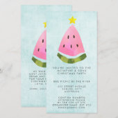 Zomer Kerstmis Kerstfeest Personeelsfeest BBQ (Voorkant / Achterkant)