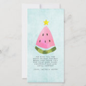 Zomer Kerstmis Kerstfeest Personeelsfeest BBQ (Achterkant)