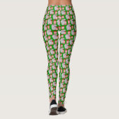 Zomer Kerstmis Koala's Groene Leggings (Achterkant)