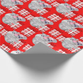 Zomer Kerstmis Koala's Rood Cadeaupapier (Hoek)