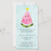 Zomer Kerstmis werk Personeelsfeest BBQ (Voorkant)