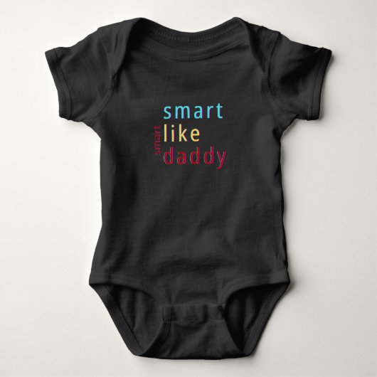 Zomer Kids Slim Als Papa Peuter Romper (Voorkant)