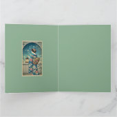 Zomer kimono & vuurvliegjes kaart (Binnen)