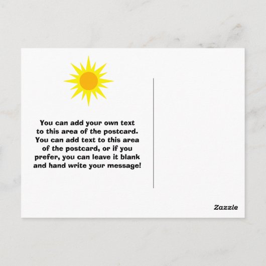 Zomer Kinder Pool Party Verjaardag Bedankt Briefka Briefkaart (Achterkant)