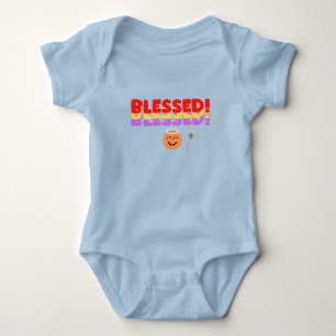 Zomer Kinderen  Blauw Romper