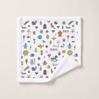 zomer kinderhanddoek, leuke krab handdoek set, tro