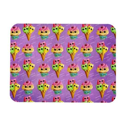 Zomer Kitty Cats Madness Magneet (Horizontaal)