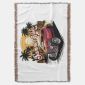 Zomer Klassieke Auto Deken (Voorkant Verticaal)