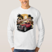 Zomer Klassieke Auto T-shirt (Voorkant)