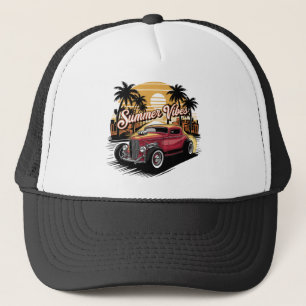 Zomer Klassieke Auto Trucker Pet